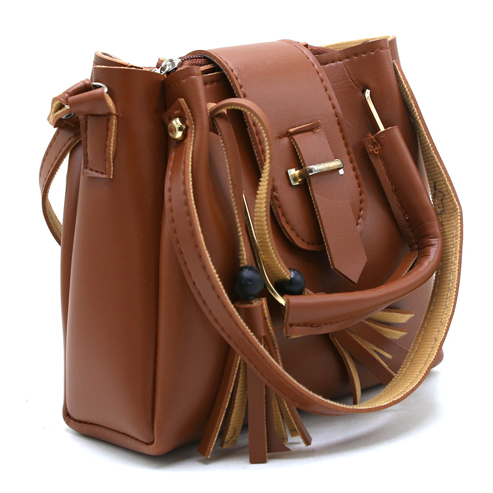 Women's Shoulder Bag - Dark Brown, Women Bags, Chase Value, Chase Value
