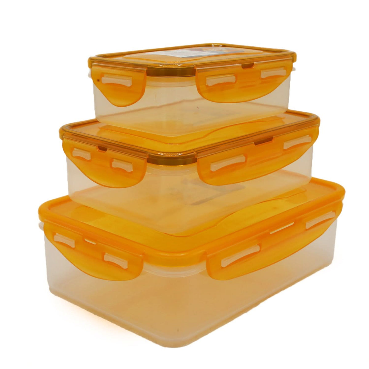 Cafee Food Keeper 3 Pcs Set, Storage Boxes, Chase Value, Chase Value