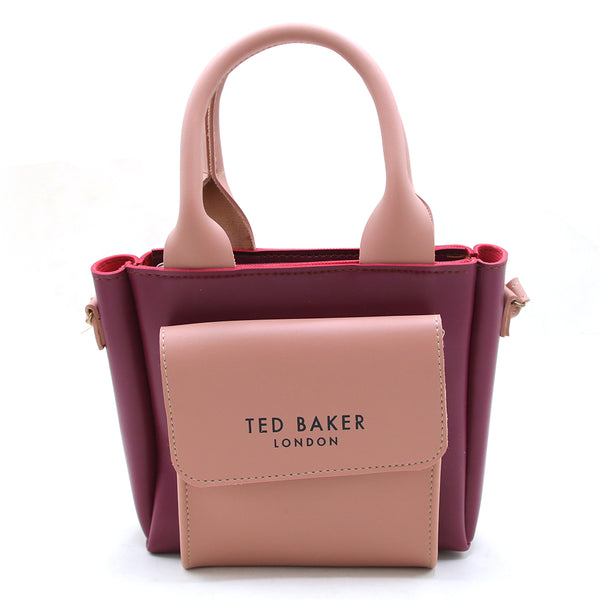 Women's Shoulder Bag - Maroon