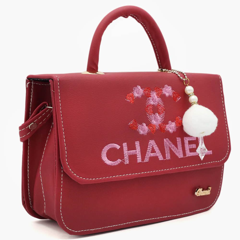 Women's Shoulder Bag - Maroon, Women Bags, Chase Value, Chase Value