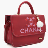 Women's Shoulder Bag - Maroon, Women Bags, Chase Value, Chase Value
