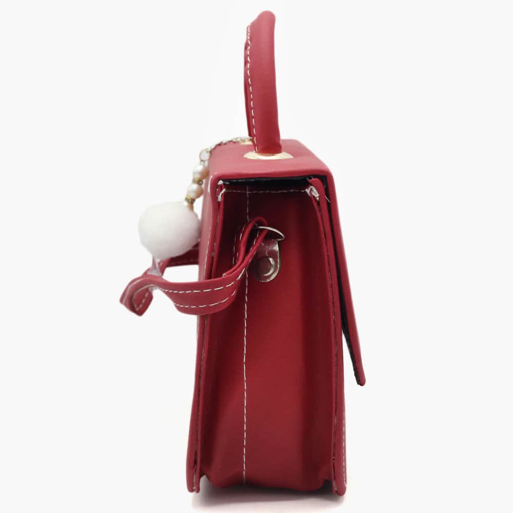 Women's Shoulder Bag - Maroon, Women Bags, Chase Value, Chase Value