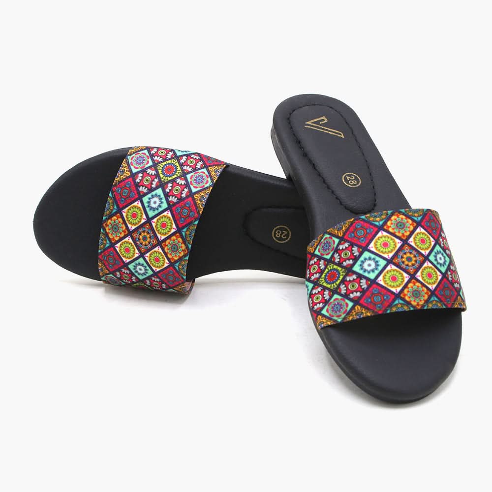 Girls Slipper - Yellow, Girls Slippers, Chase Value, Chase Value