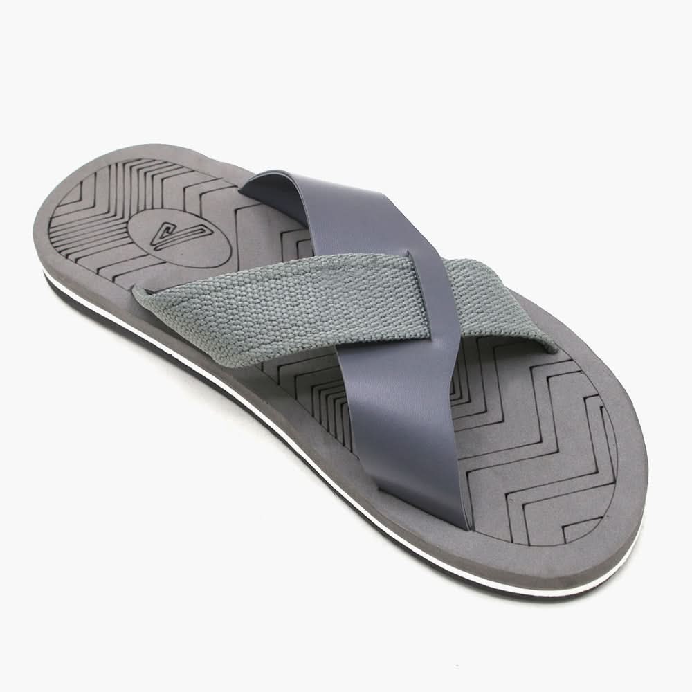 Men's Slipper - Grey, Men's Slippers, Chase Value, Chase Value