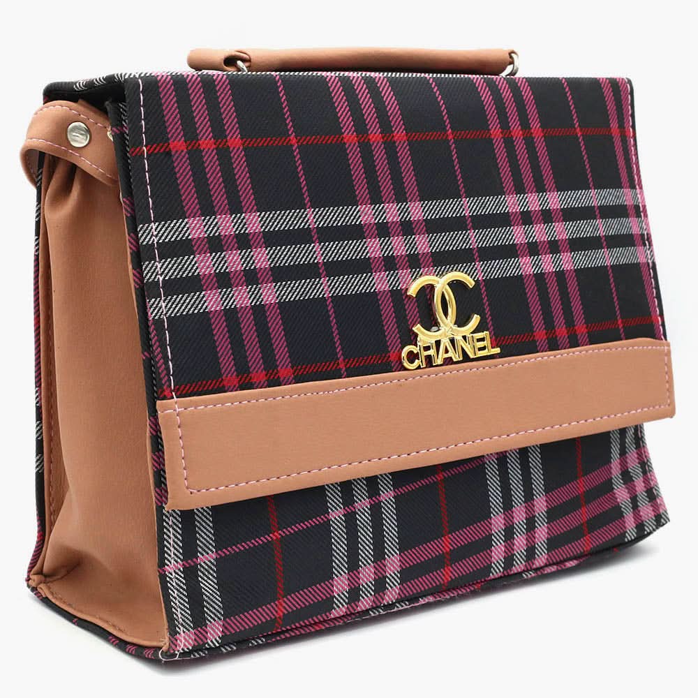 Women's Shoulder Bag - Tea Pink, Women Bags, Chase Value, Chase Value