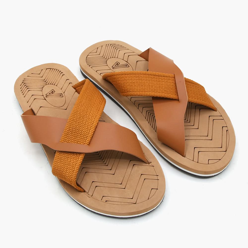 Men's Slipper - Mustard, Men's Slippers, Chase Value, Chase Value