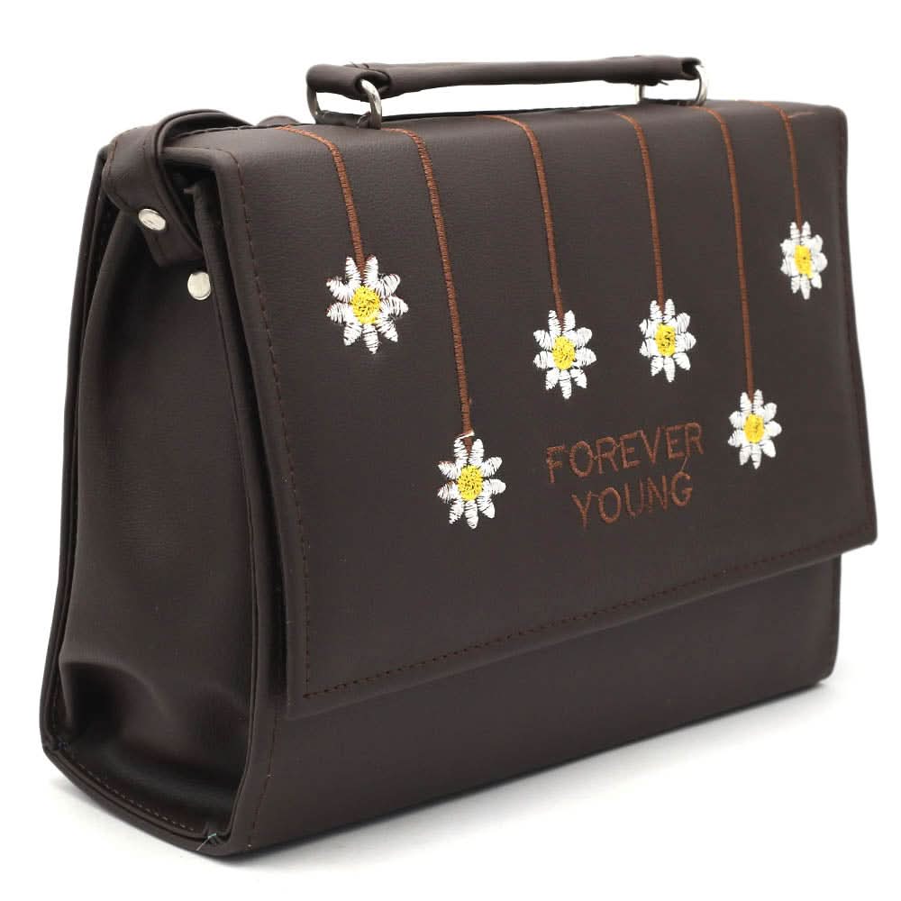 Women's Shoulder Bag - Coffee, Women Bags, Chase Value, Chase Value