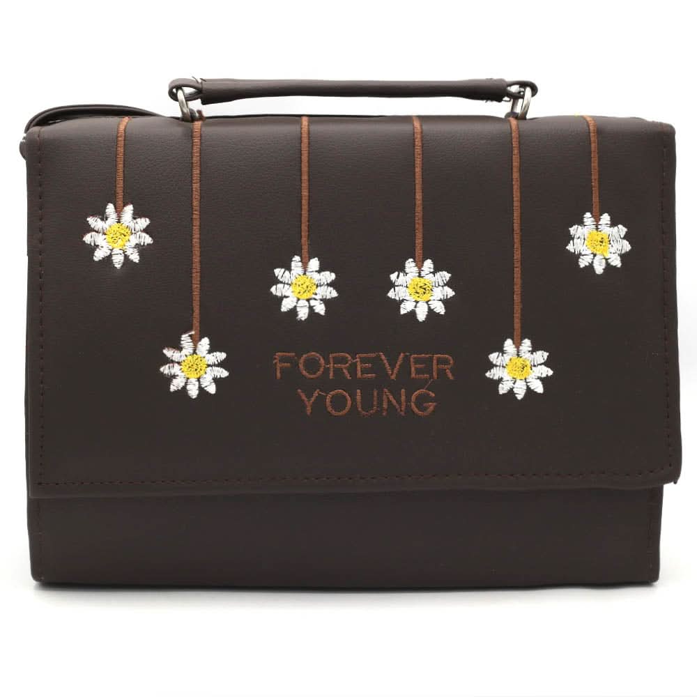 Women's Shoulder Bag - Coffee, Women Bags, Chase Value, Chase Value