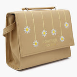 Women's Shoulder Bag - Light Brown, Women Bags, Chase Value, Chase Value