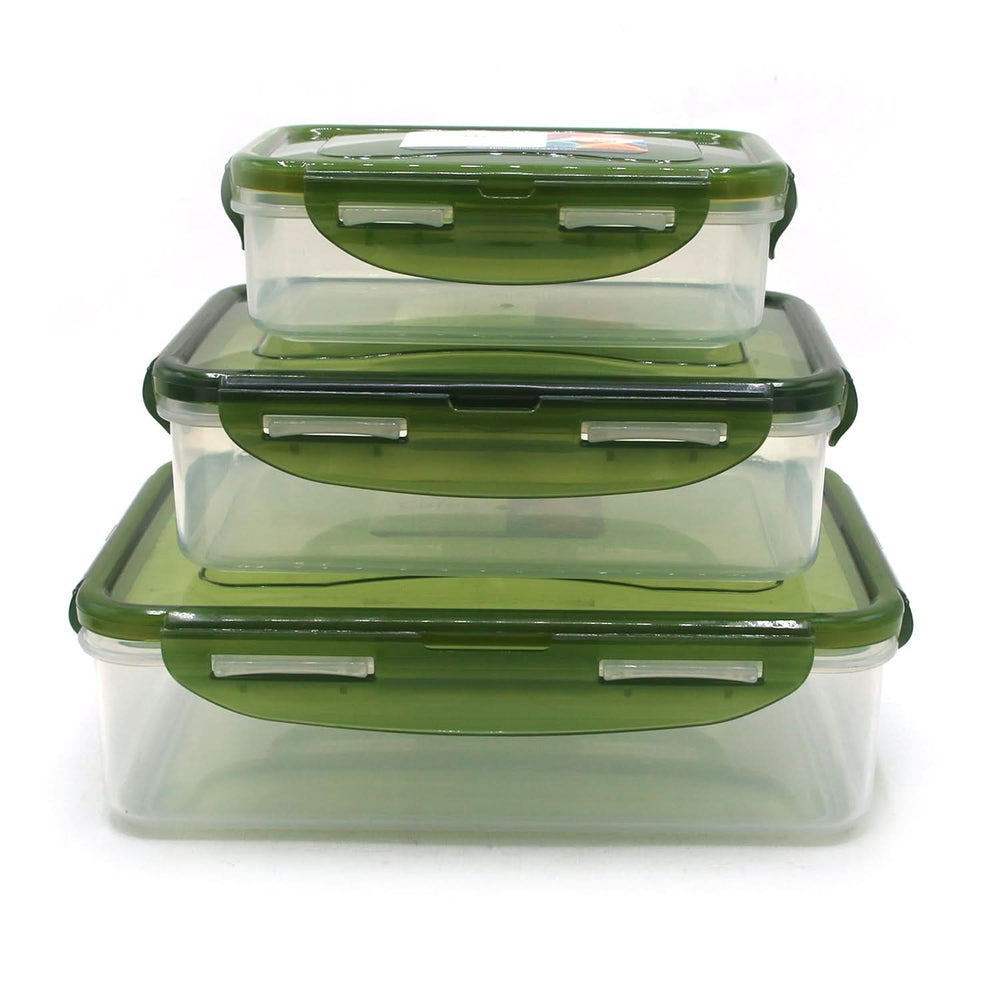 Cafee Food Keeper 3 Pcs Set, Storage Boxes, Chase Value, Chase Value