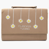 Women's Shoulder Bag - Beige, Women Bags, Chase Value, Chase Value