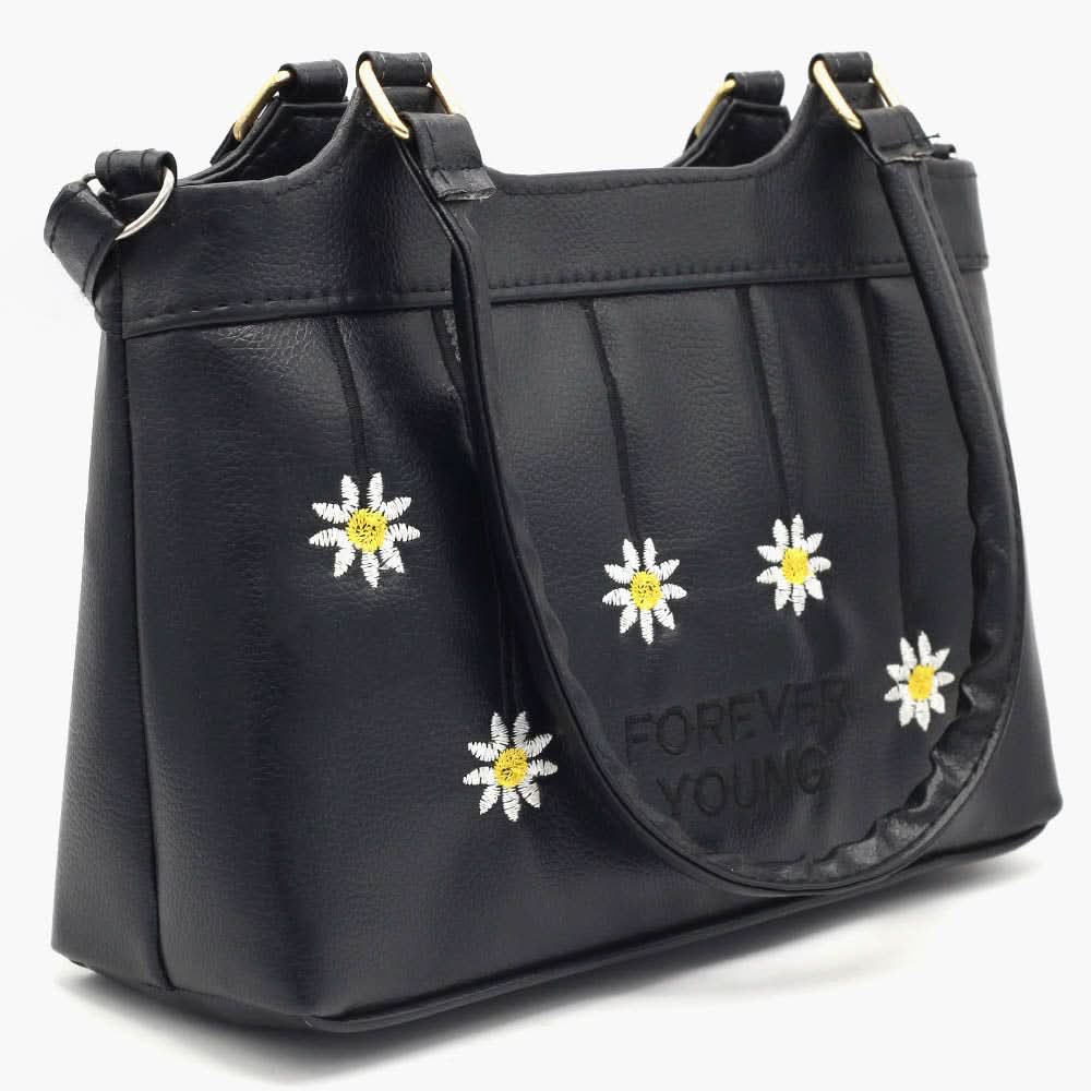 Women's Shoulder Bag - Black, Women Bags, Chase Value, Chase Value