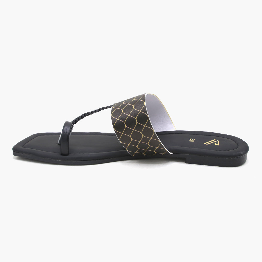 Women's Slipper - Black, Women Slippers, Chase Value, Chase Value