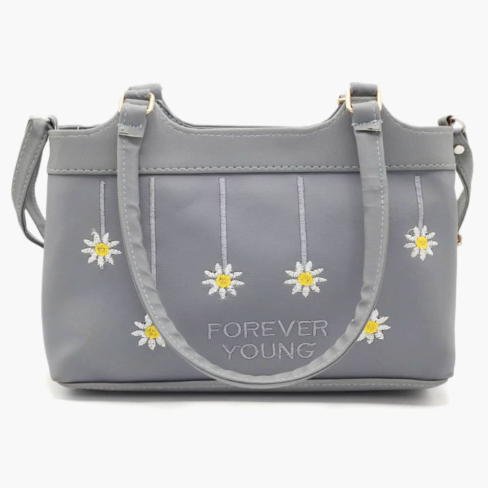 Women's Shoulder Bag - Grey, Women Bags, Chase Value, Chase Value