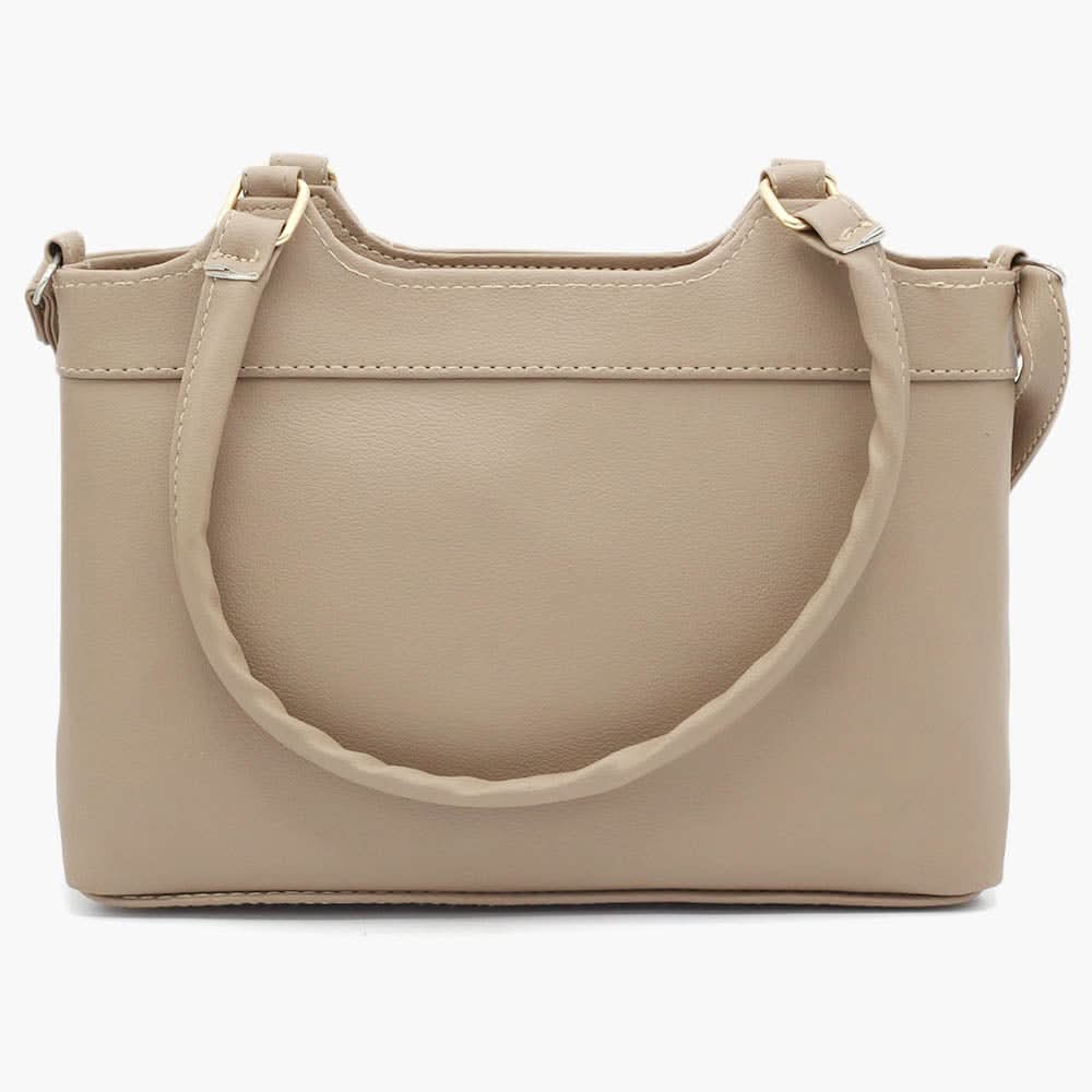 Women's Shoulder Bag - Beige, Women Bags, Chase Value, Chase Value