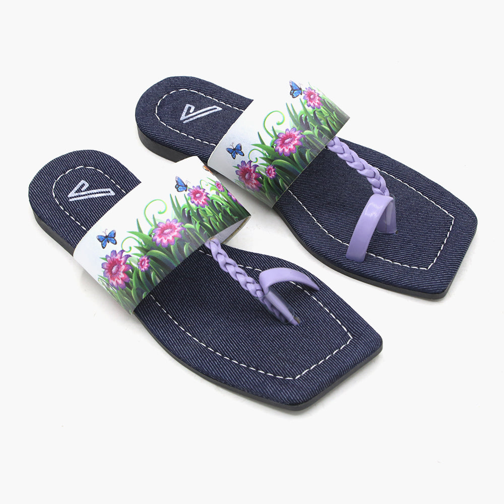Girls Slipper - Purple, Girls Slippers, Chase Value, Chase Value