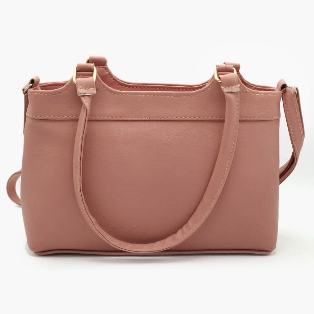 Women's Shoulder Bag - Tea Pink, Women Bags, Chase Value, Chase Value