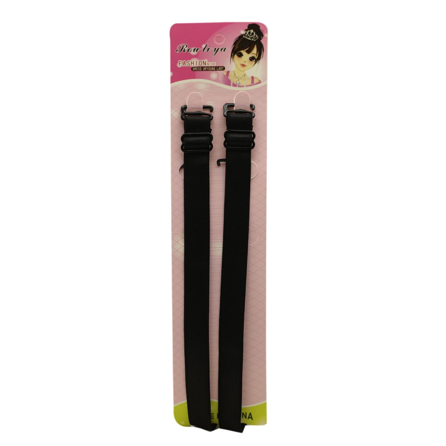 Women's Bra Strap - Black, Women Steps & Extenstion Hook, Chase Value, Chase Value