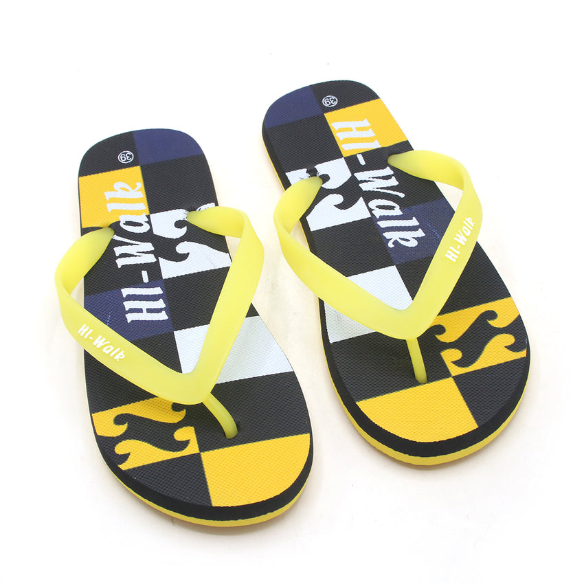 Men's Flip Flop Slipper - Yellow