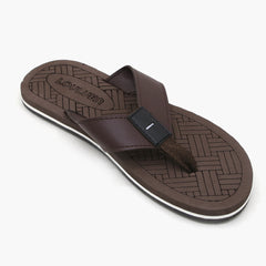 Men's Slipper - Brown, Men's Slippers, Chase Value, Chase Value