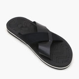 Men's Slipper - Black, Men's Slippers, Chase Value, Chase Value