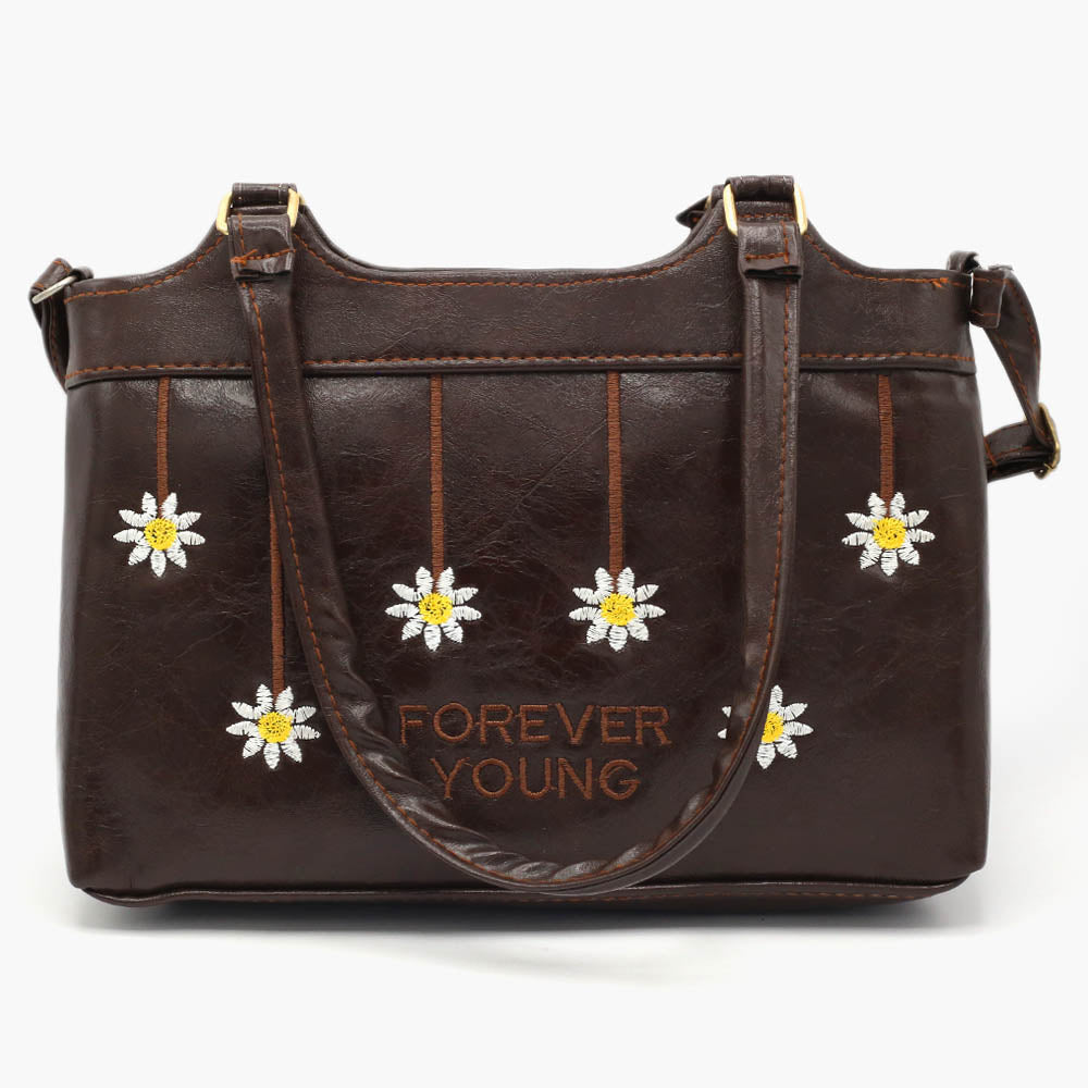 Women's Shoulder Bag - Coffee, Women Bags, Chase Value, Chase Value