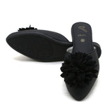 Valuable Women's Backless Pump - Black, Women Backless Pumps, Chase Value, Chase Value