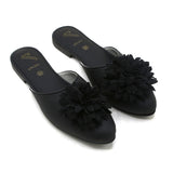 Valuable Women's Backless Pump - Black, Women Backless Pumps, Chase Value, Chase Value