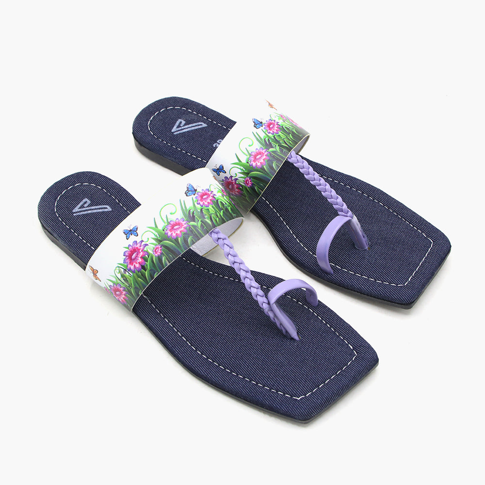 Women's Slipper - Purple, Women Slippers, Chase Value, Chase Value