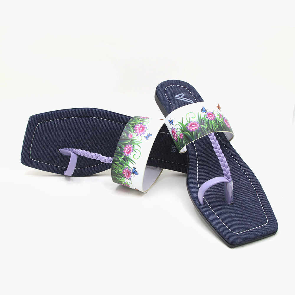 Women's Slipper - Purple, Women Slippers, Chase Value, Chase Value