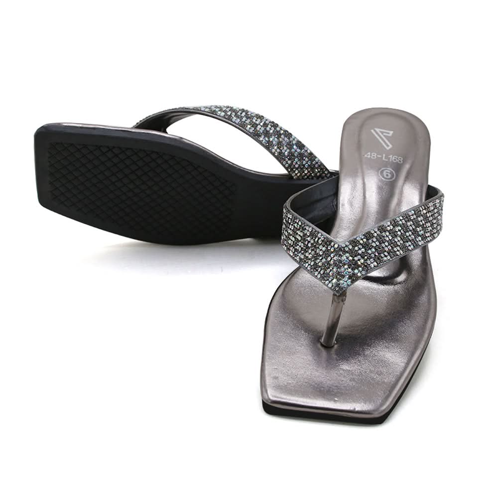 Women's Slipper - Grey, Women Slippers, Chase Value, Chase Value