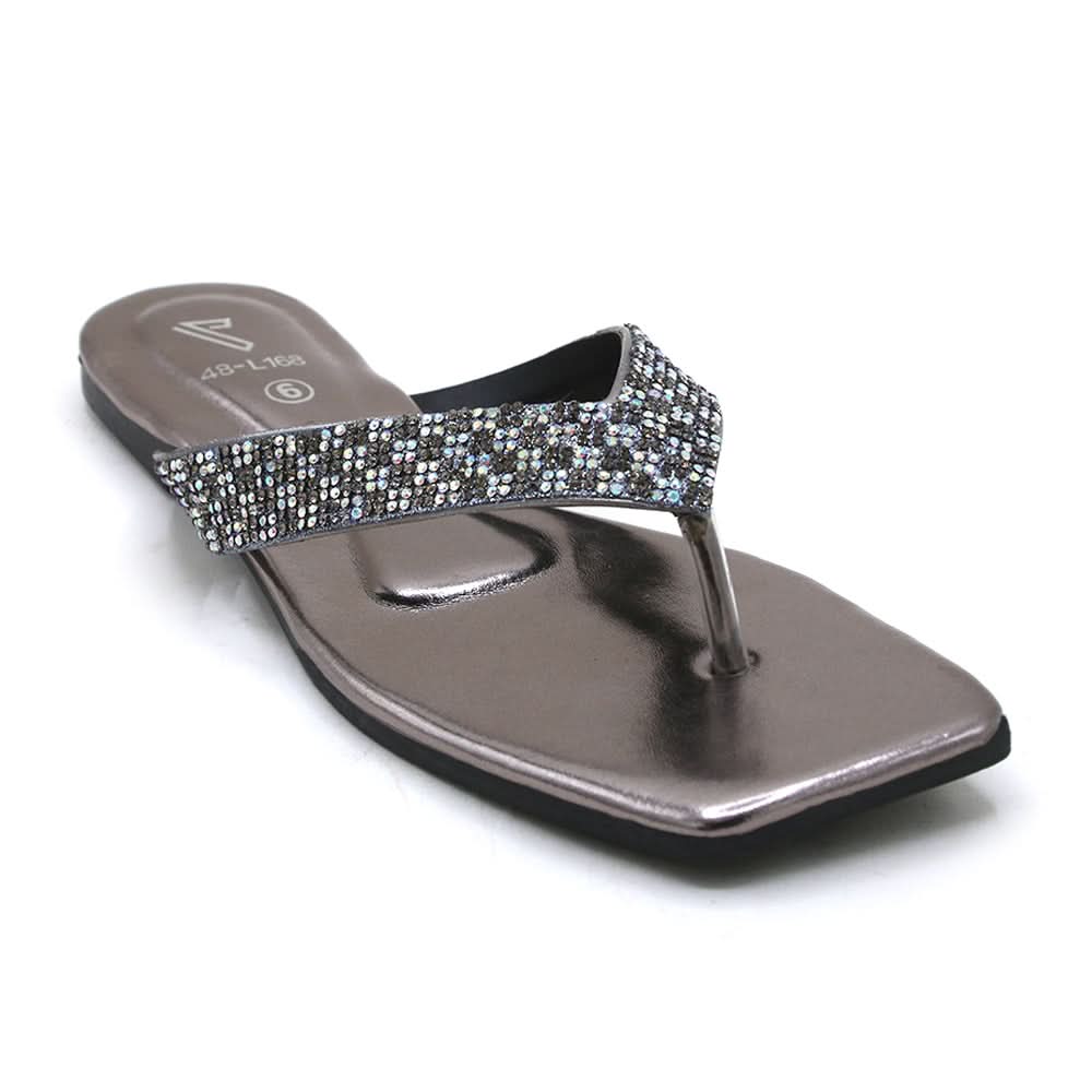 Women's Slipper - Grey, Women Slippers, Chase Value, Chase Value