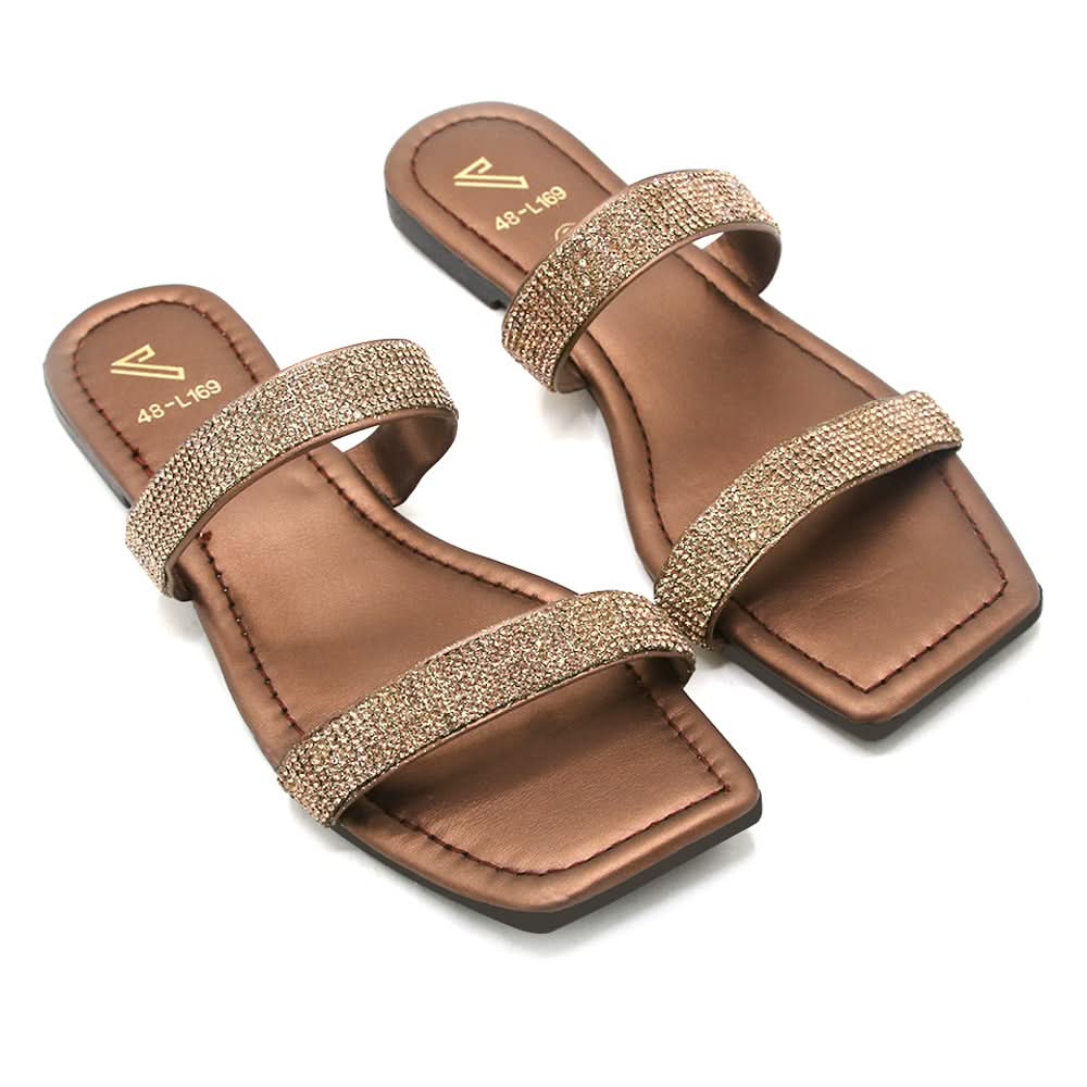 Women's Slipper - Brown, Women Slippers, Chase Value, Chase Value