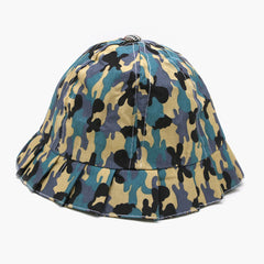 Girls Floppy Cap - Multi Color