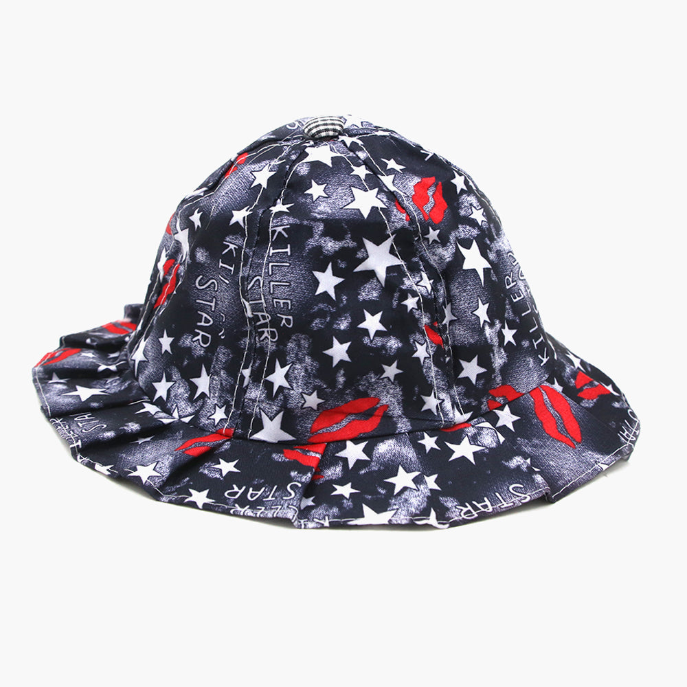 Girls Floppy Cap - Multi Color, Girls Caps & Hats, Chase Value, Chase Value