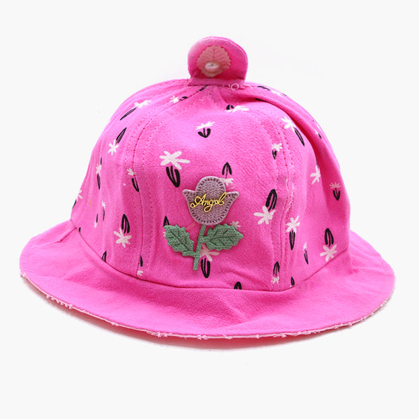 Girls Floppy Cap - Pink