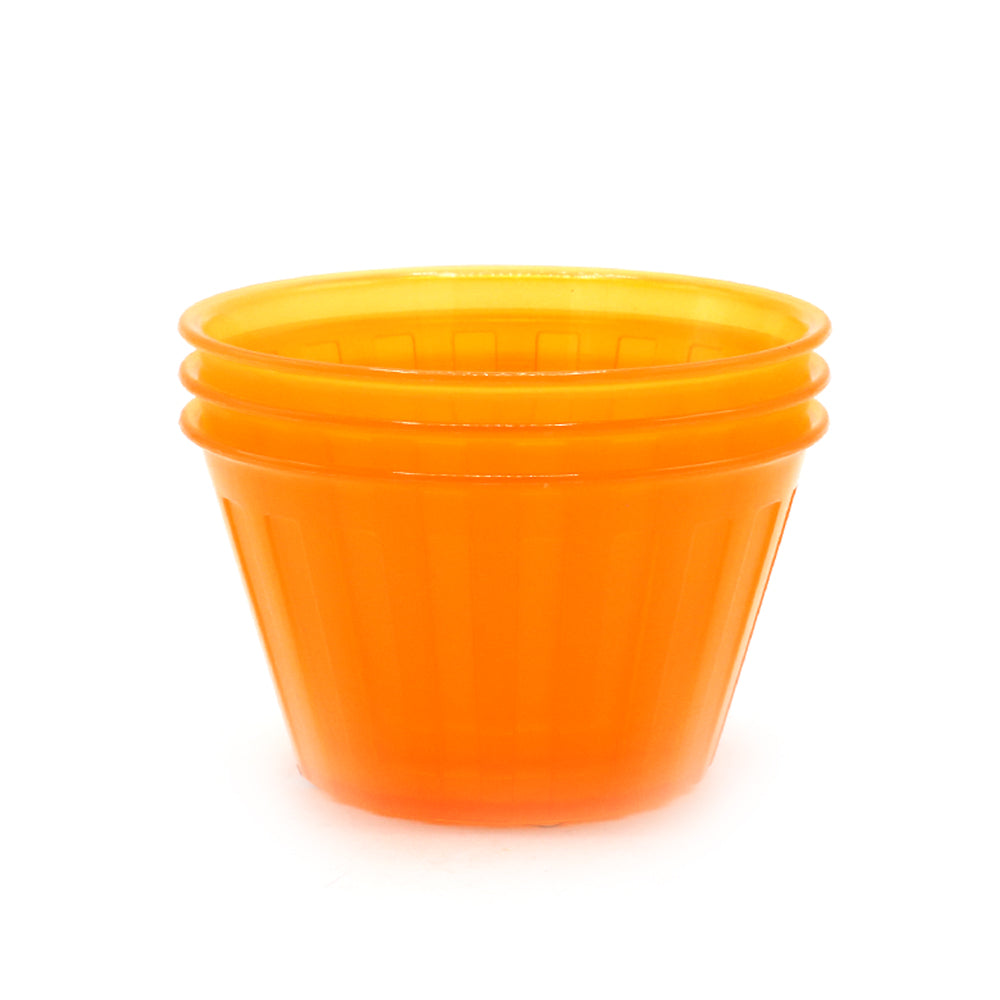 Appollo Milan Bowl 250ml 3pcs Set  - Orange, Plates & Bowls, Chase Value, Chase Value