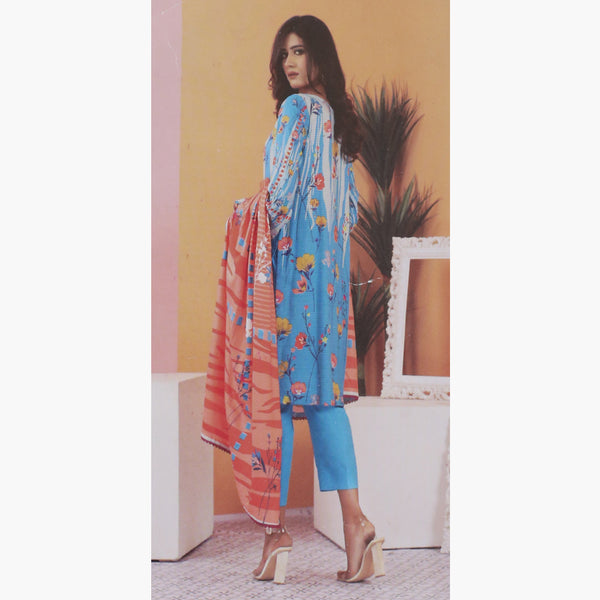 Regalia Digital Printed Linen 3-Piece Suit V-1 - 6, Women, 3Pcs Shalwar Suit, Regalia Textiles, Chase Value