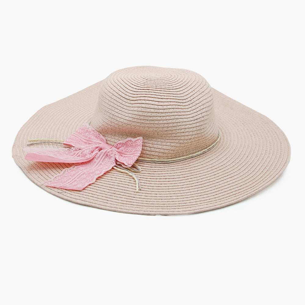 Women's Hat - Tea Pink, Women Hats & Caps, Chase Value, Chase Value