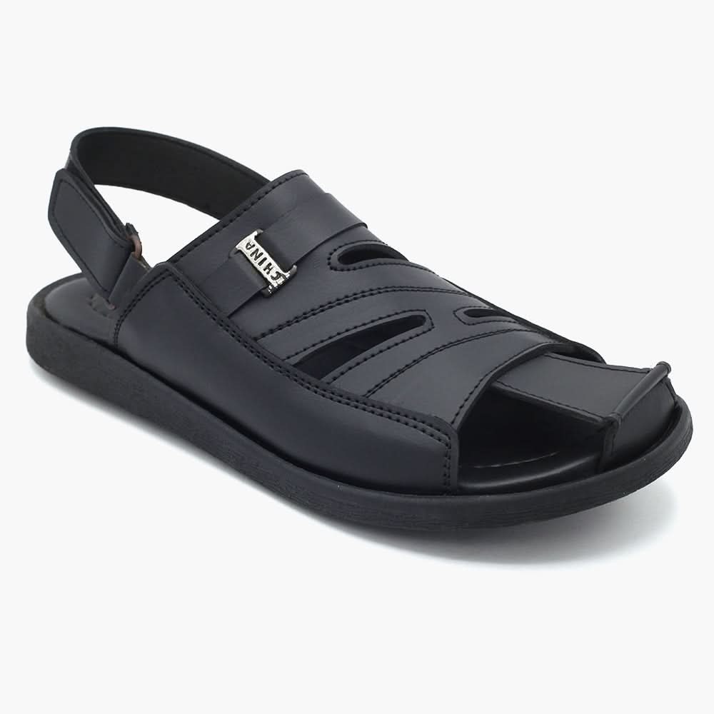 Men's Sandal - Black, Men's Sandals, Chase Value, Chase Value