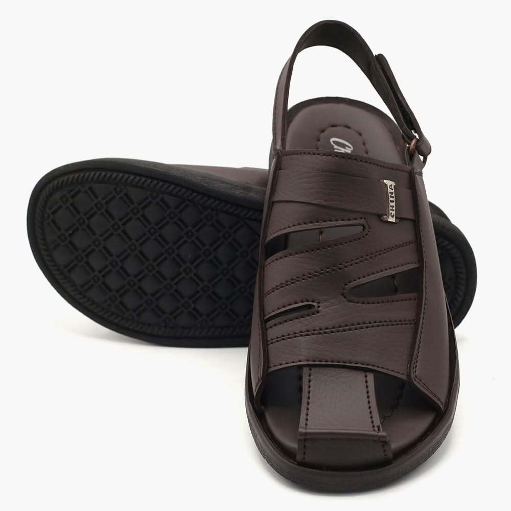 Men's Sandal - Brown, Men's Sandals, Chase Value, Chase Value