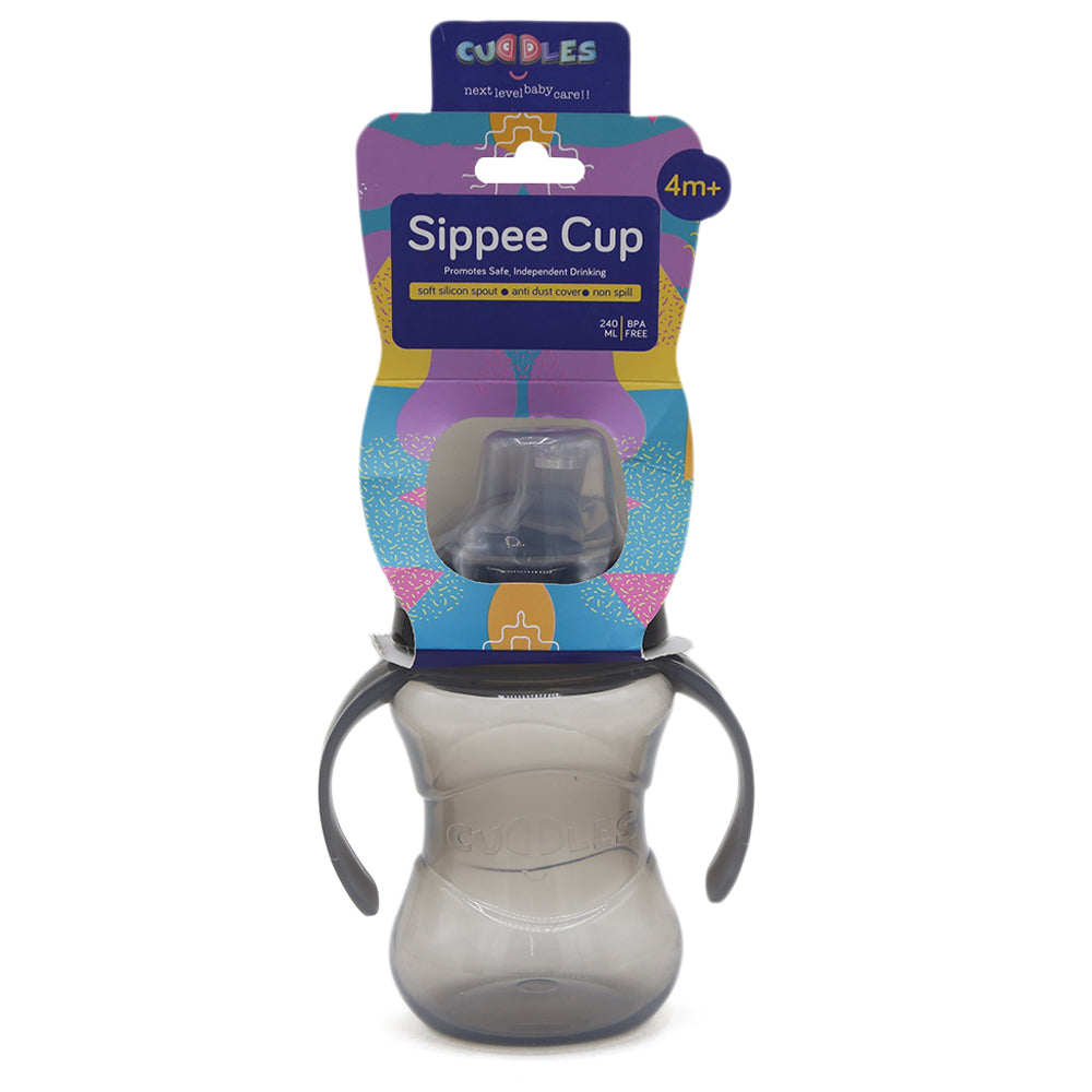 Cuddles Training Cup 240ml - Black, Feeding Supplies, Cuddles, Chase Value