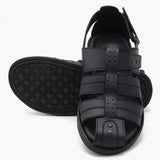 Men's Roman Sandal - Black, Men's Sandals, Chase Value, Chase Value