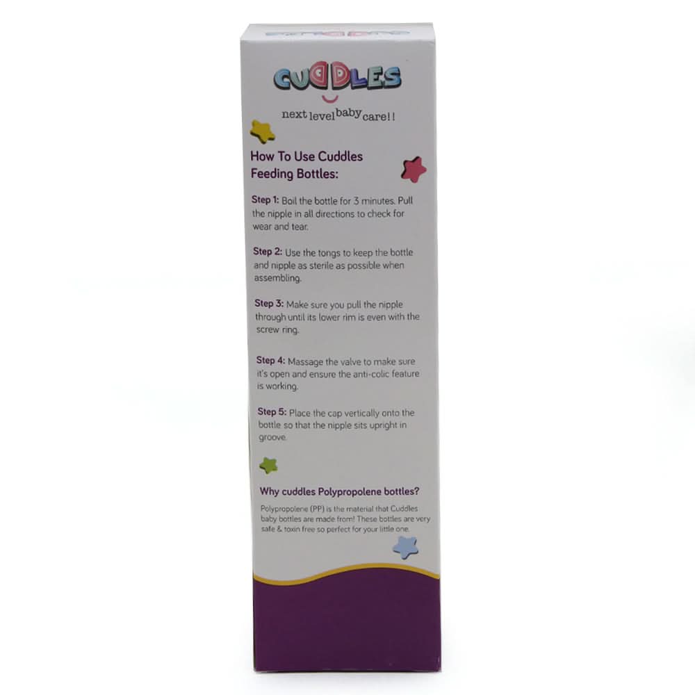 Cuddles Feeder Bottle 250ml - Green, Feeding Supplies, Cuddles, Chase Value