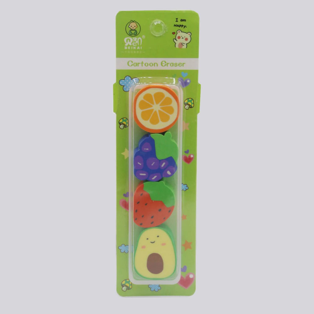 Cartoon Eraser Blister Card Sr-1620, Pencil Boxes & Stationery Sets, Chase Value, Chase Value