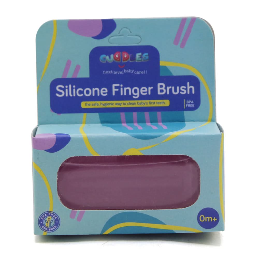 Cuddles Silicon finger brush with Box - Pink, Feeding Supplies, Cuddles, Chase Value