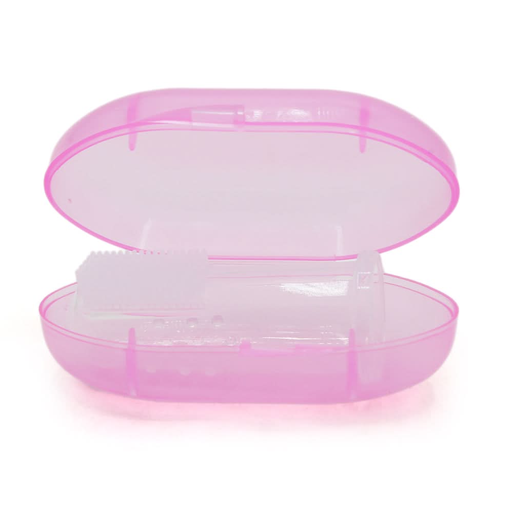 Cuddles Silicon finger brush with Box - Pink, Feeding Supplies, Cuddles, Chase Value
