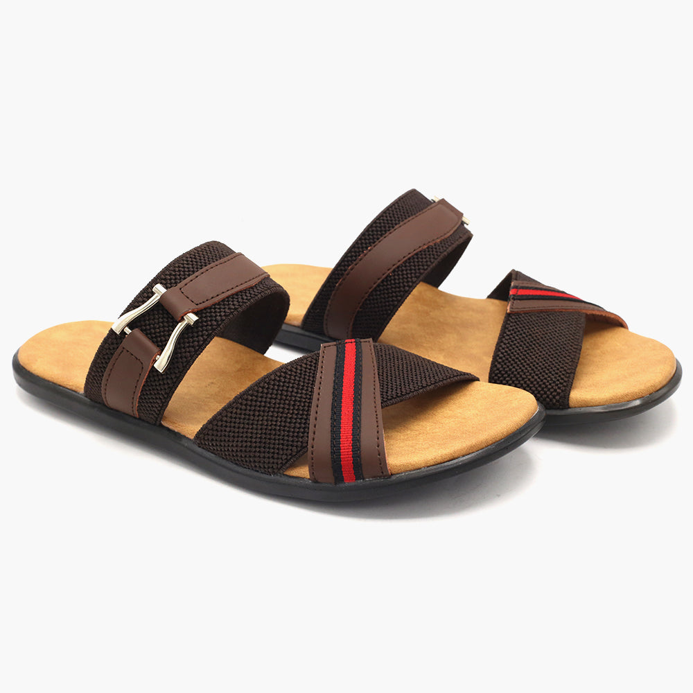 Men's Slipper - Brown, Men's Slippers, Chase Value, Chase Value