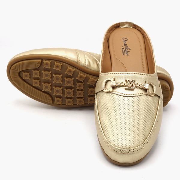 Women's Loafer - Golden, Women Pumps, Chase Value, Chase Value