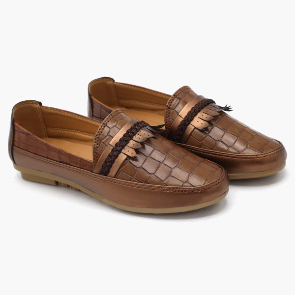 Women's Loafer - Brown, Women Pumps, Chase Value, Chase Value